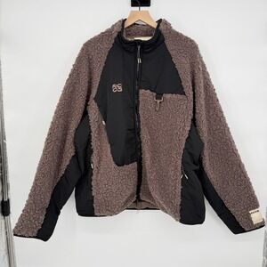 RC Outdoor Supply 2XL Fleece Full Zip Up Jacket Hiking Utility Coat MSRP $175